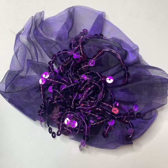 Wiessman Grape Purple Sequined Dance Costume - Picture 4 of 13